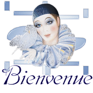 Gif animé bienvenue pierrot